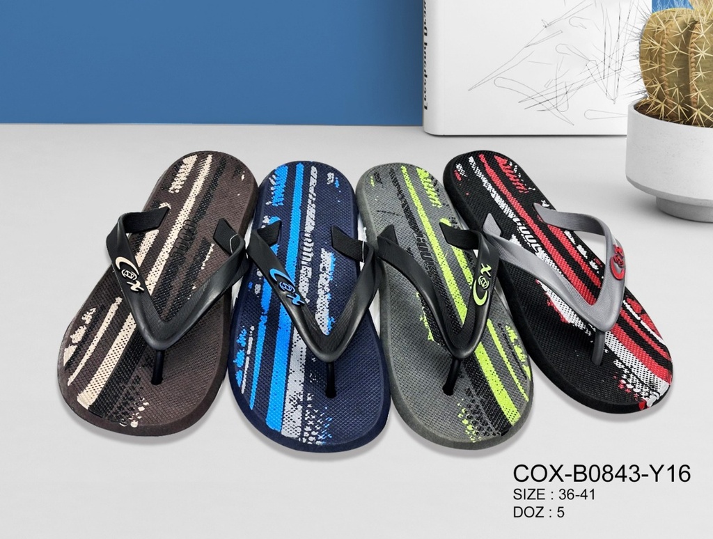 CHANCLETAS P/JOVTO  36/41 COX-B0843-Y16