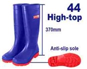Botas de agua talla 44 (Rain boots). ERBTL044