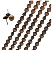 TACHUELAS METÁLICAS DECORATIVAS COLOR COBRE PARA MUEBLES, TIRAS DE 1000MM POR UNIDADES, HW-2918