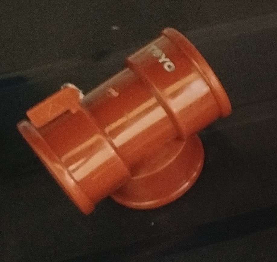 CONECTOR T HEMBRA 1/2" C/ROSCA