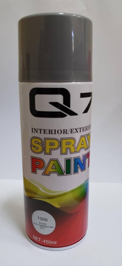 POTE DE PINTURA EN SPRAY SILVER.