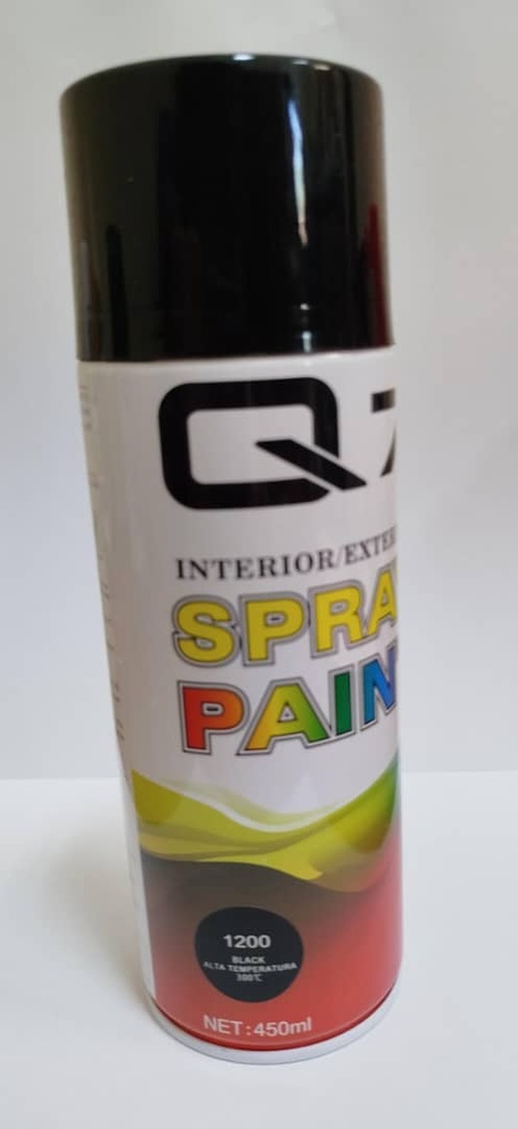 POTE DE PINTURA EN SPRAY BLACK.