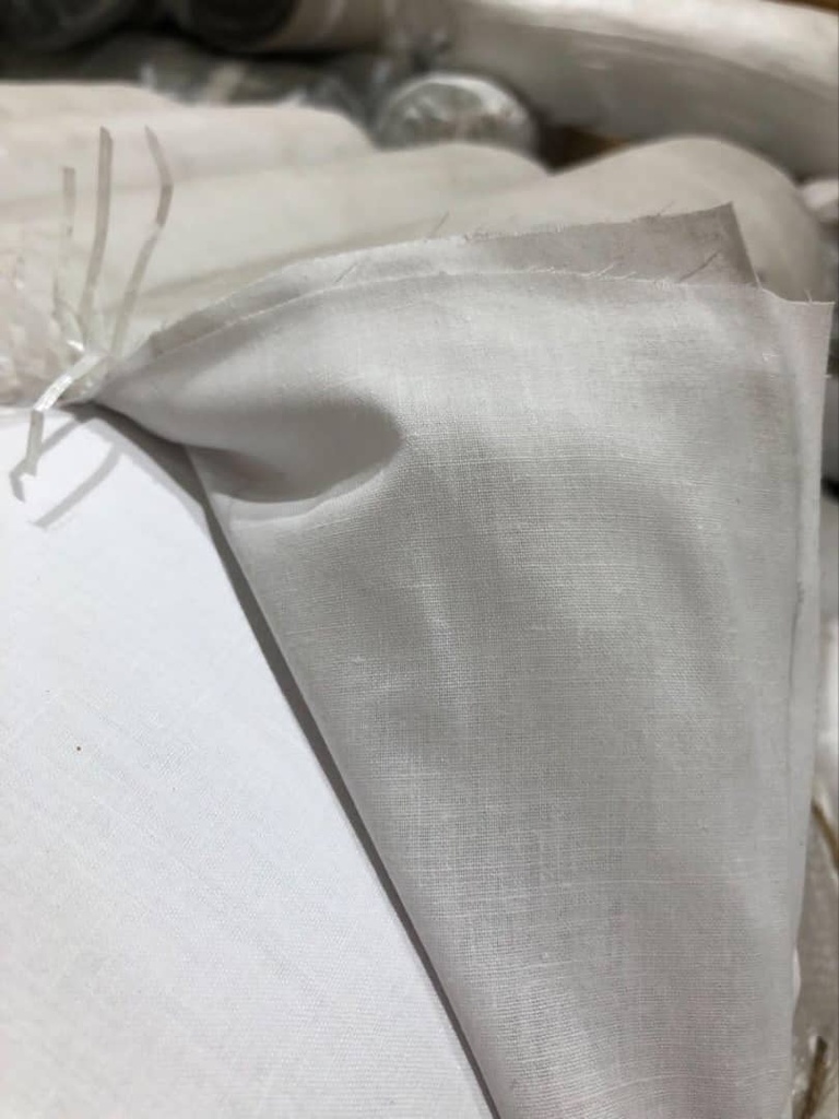 TEJIDO DE SABANA, 2.40M (94") DE ANCHO, 50% POLIESTER Y 50% ALGODON, 140GR/M2, LISO COLORES SURTIDOS..