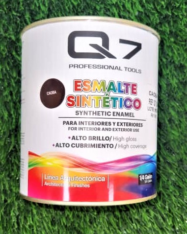 POTE 1/4 DE GALON DE PINTURA CAOBA-Q7