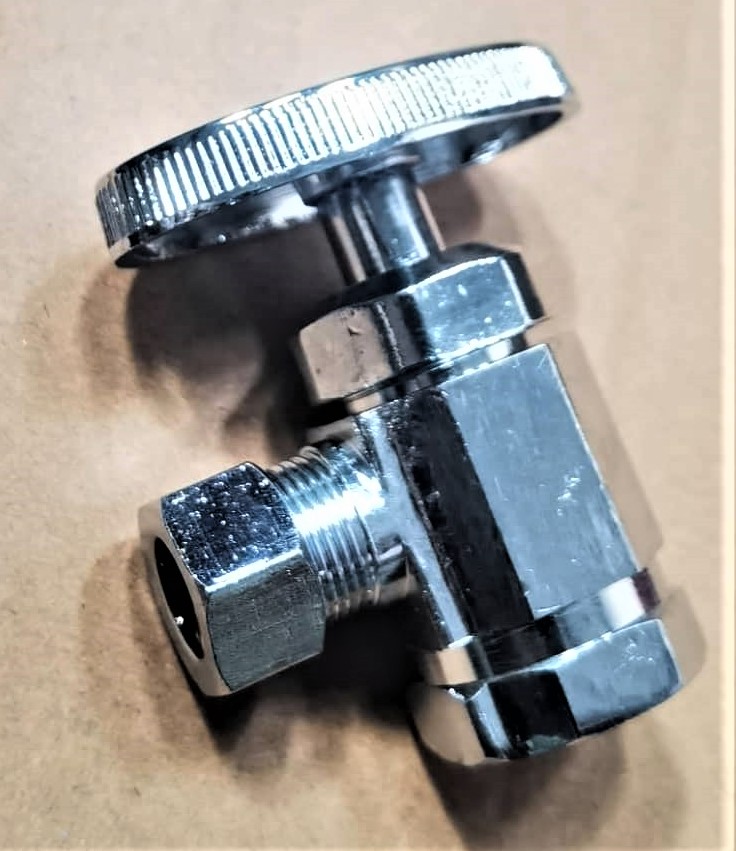 LLAVE DE ANGULO DE GIRO MULTIPLE 1/2X3/8 FEDERALLI