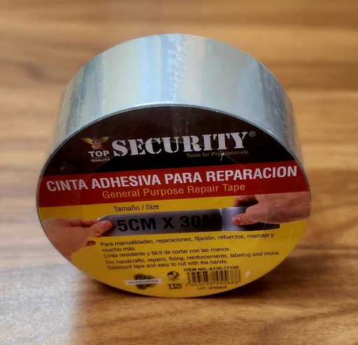 [A136-77130] CINTA ADHESIVA PARA REPARACION, MARCA SECURITY