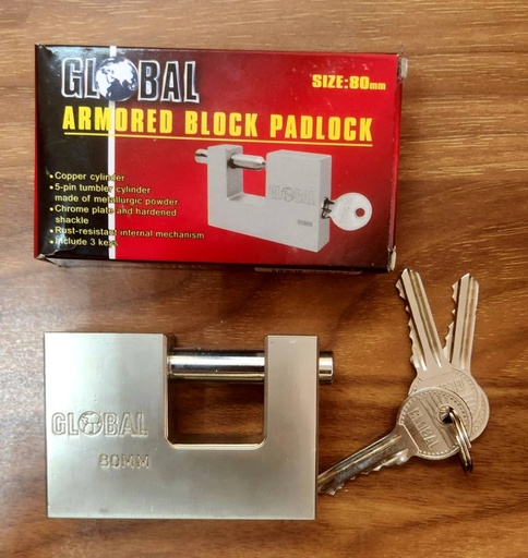 [A307-PD12010-90] CANDADO 90mm, MARCA GLOBAL