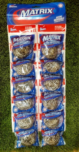 [SS-B-002] BRILLO PARA OLLAS, MARCA MATRIX