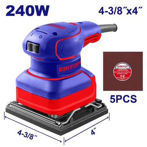 [ULFSR2402] Lijadora de mano (Palm sander). ULFSR2402