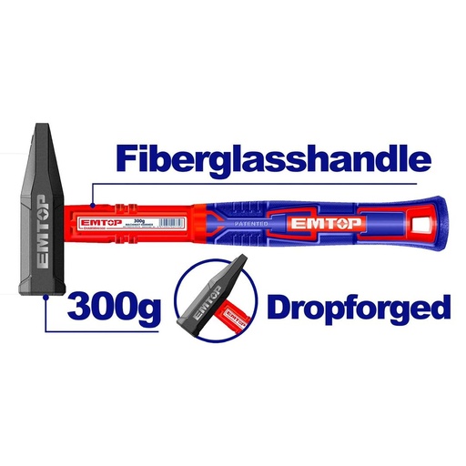 [EHAMMH0300] Martillo de mecánico 300g (Machinist hammer). EHAMMH0300