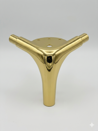 [HW-B004-LINYIV] PATAS METÁLICAS DORADAS PARA MUEBLES, DE 120MM DE ALTURA, HW-B004