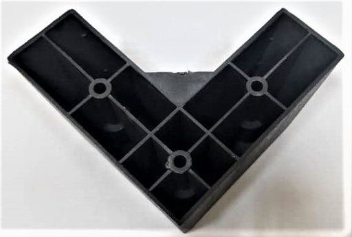 [E‐21/23‐08] PATAS PLÁSTICAS JE‐012 PARA MUEBLES (CAJA X 225U)