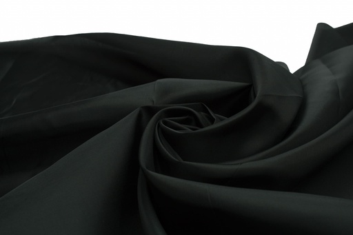 [TT0234] TEJIDO DE FORRO "NON WOVEN", 1.50M (60") DE  ANCHO, 100% POLIÉSTER, LISO COLOR NEGRO