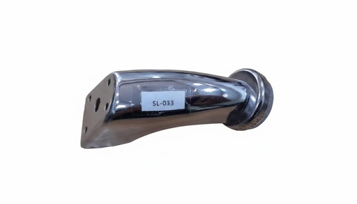 [E284-SL-033] PATA METALICA PLATA CADIS (S) (CAJA X 100U)