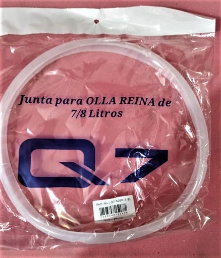 [Q7-S26R-7/8L] JUNTA P/ OLLA REINA DE SILICONA -7/8L -Q7