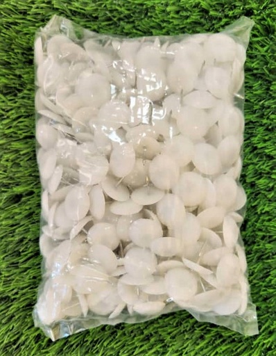 [PLASTIC.EXP-LINYIV-15] DESLIZADOR DE MUEBLES BLANCO #18 FIJADO CON UNA PUNTILLA