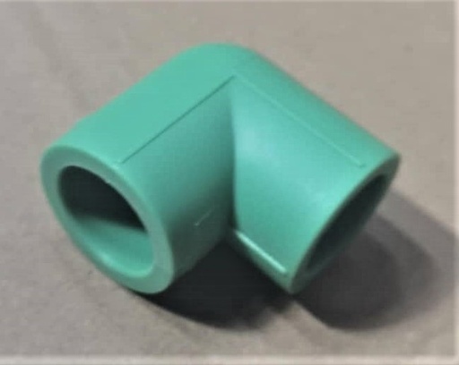 [L20-1000] CODO LISO 90 1/2" TERMOFUSION-PPR-VERDE